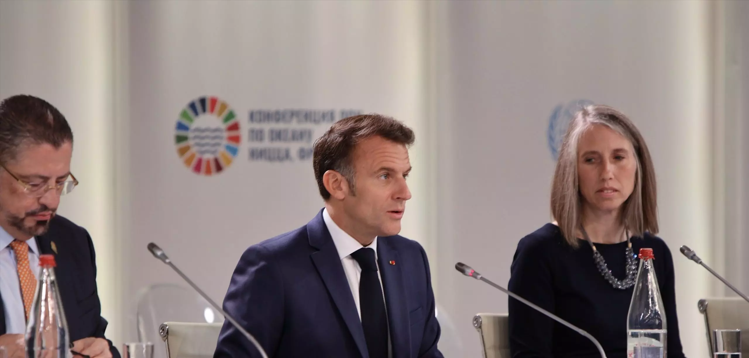 President Macron at UNOC 2025